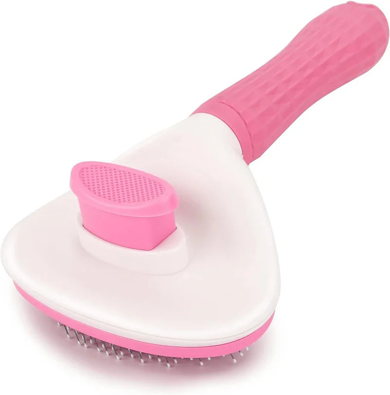 One-Click Pet Dog Hair Removal Brush